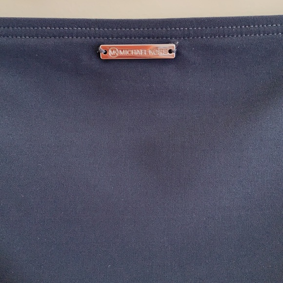 NEW MICHAEL Michael Kors Dark Gray Swimsuit Bikini - Picture 10 of 14